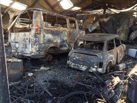 Brand bij Niklas, foto 1)