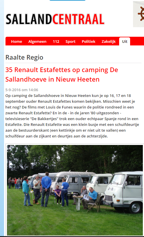 Regionale aandacht voor "onze" Estafettes